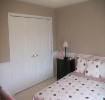 Interior painting of walls and trim 
